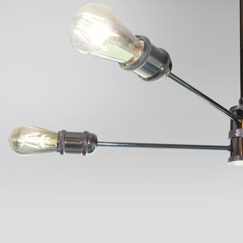Miyako 4-Light Pendant Lamp Graphite