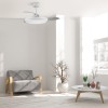 Cristal Record-Ανεμιστήρας οροφής Areca DC LED ΚΩΔ.-85-298-48-100