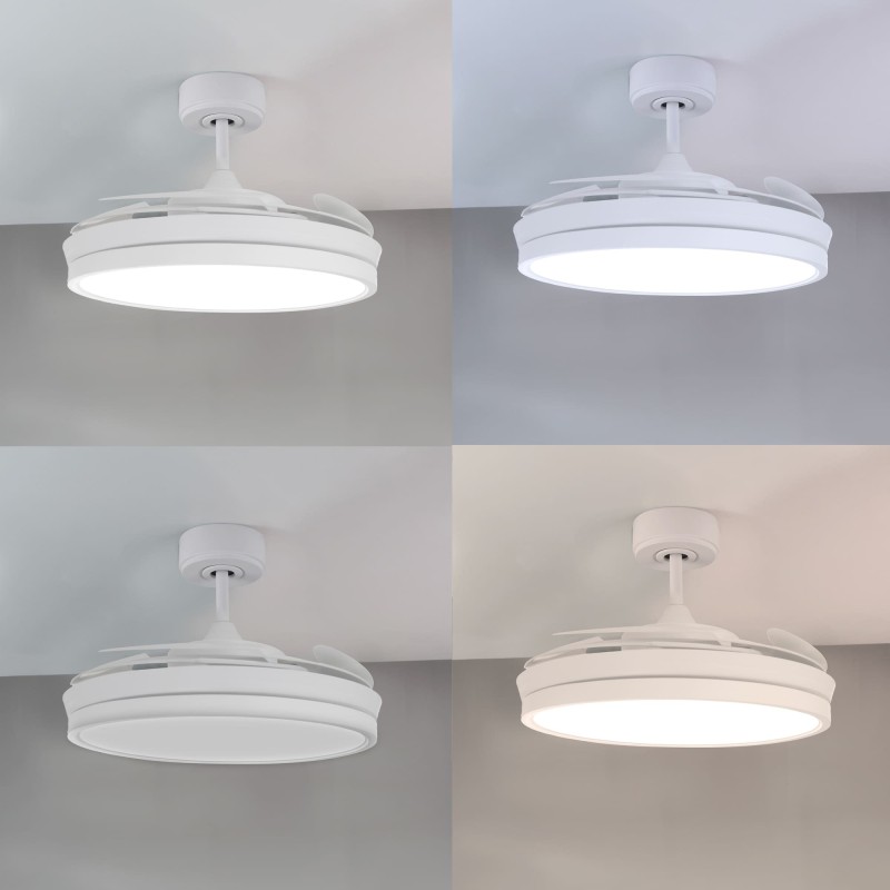 Cristal Record-Ανεμιστήρας οροφής Areca DC LED ΚΩΔ.-85-298-48-100