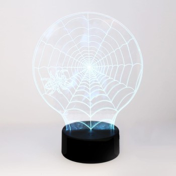 Spider 3D Halloween Table Lamp