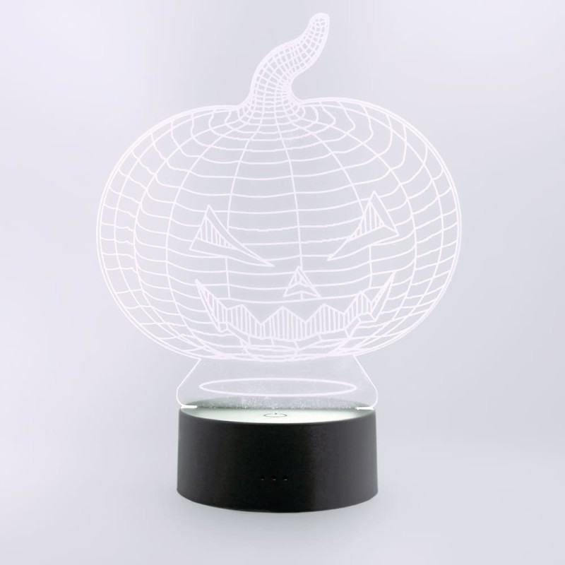 Pumpkin 3D Halloween Table Lamp