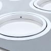 Helium QR111 Quad Recessed Light Aluminium