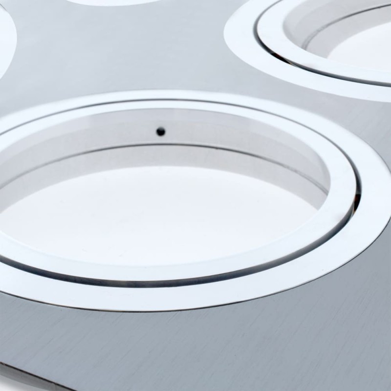 Helium QR111 Quad Recessed Light Aluminium