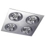 Helium QR111 Quad Recessed Light Aluminium