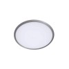 Cristal Record-Kaju Slim Φωτιστικό Οροφής LED 16W, Γκρι