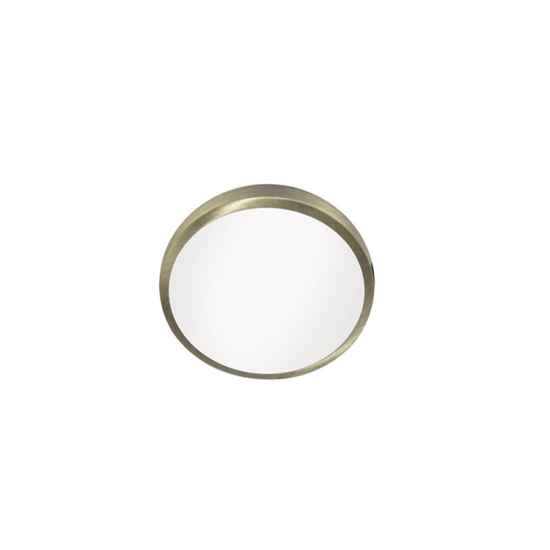 Cristal Record-Kaju  Φωτιστικό Οροφής LED Χωνευτό 8W, Brass