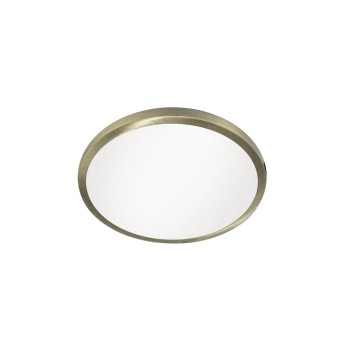 Cristal Record-Kaju Φωτιστικό Οροφής LED Εντοιχιζόμενο 16W, Brass