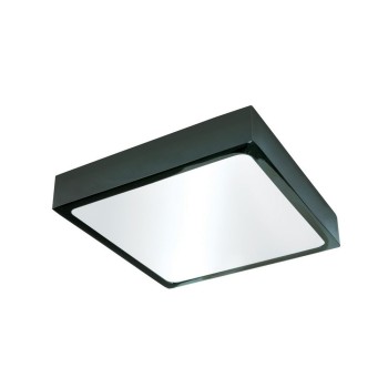 Cristal Record-Kaju Φωτιστικό Οροφής LED 30W Τετράγωνο, Γραφίτης