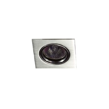 Helium Recessed Light SQ Aluminium