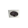 Helium Recessed Light SQ Aluminium
