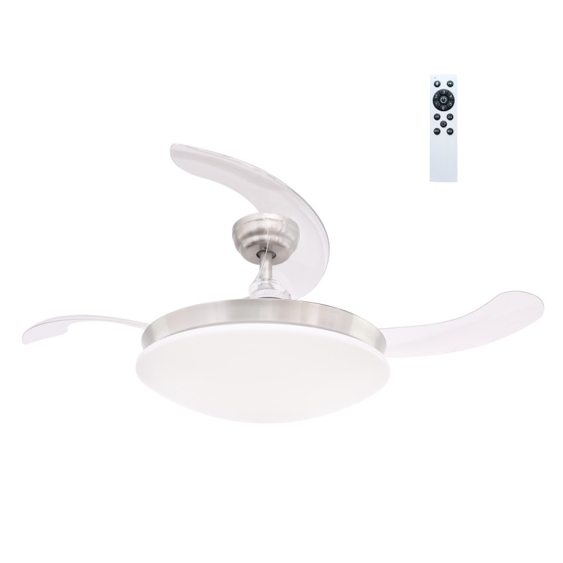 Cristal Record-Ανεμιστήρας οροφής Maria DC LED ΚΩΔ.-85-920-24-100