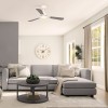 Cristal Record-Ανεμιστήρας οροφής Noe LED DC (αναστρέψιμες λεπίδες) ΚΩΔ.-85-303-18-111