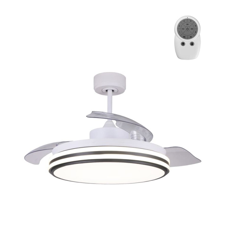Cristal Record-Ανεμιστήρας οροφής Louis DC LED ΚΩΔ.-85-109-50-100