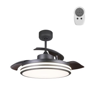 Cristal Record-Ανεμιστήρας οροφής Louis DC LED ΚΩΔ.-85-109-50-180