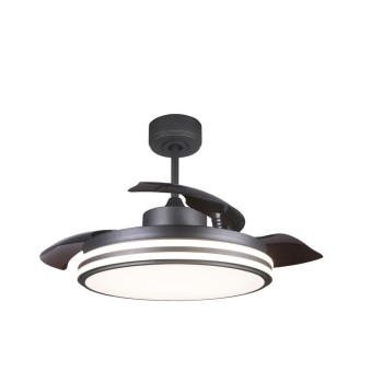Cristal Record-Ανεμιστήρας οροφής Louis DC LED ΚΩΔ.-85-109-50-180