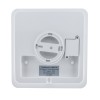 Cristal Record-Aspen Φωτιστικό Οροφής Εντοιχιζόμενο LED 18W IP54 4000K 1800Lm, Τετράγωνο