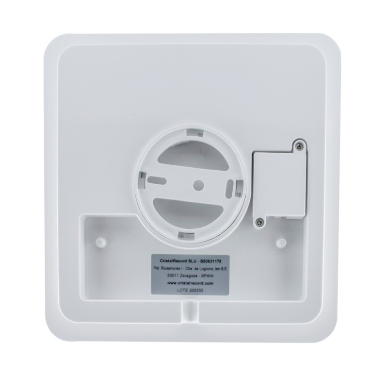 Cristal Record-Aspen Φωτιστικό Οροφής Εντοιχιζόμενο LED 18W IP54 4000K 1800Lm, Τετράγωνο