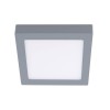 Novo Surface Mounted LED Downlight SQ 20W Grey 3000K