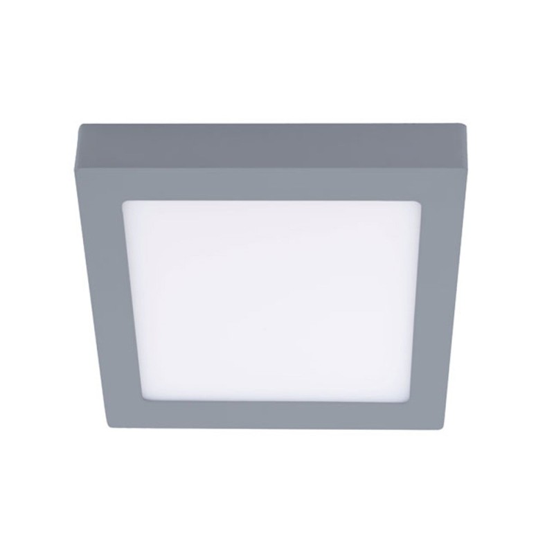 Novo Surface Mounted LED Downlight SQ 20W Grey 3000K