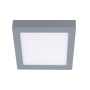 Novo Surface Mounted LED Downlight SQ 20W Grey 3000K