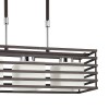 Cristal Record-Cell Κρεμαστό Φωτιστικό 3xE27, Wenge
