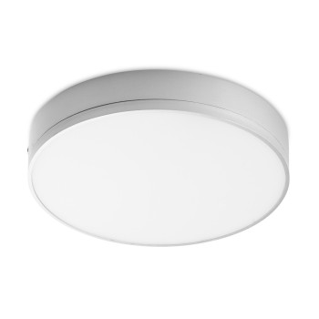 Cristal Record-Prim Φωτιστικό Οροφής LED 16W, στρογγυλό, Ασημί