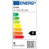 LED Light Bulb E27 G95 Filament Globe 6W 2000K 550Lm Gold