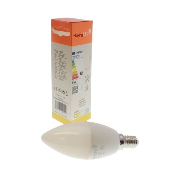 Light bulb C37 E14 8W 3000K