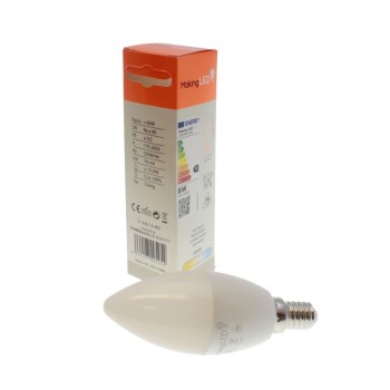 Light bulb C37 E14 8W 4000K