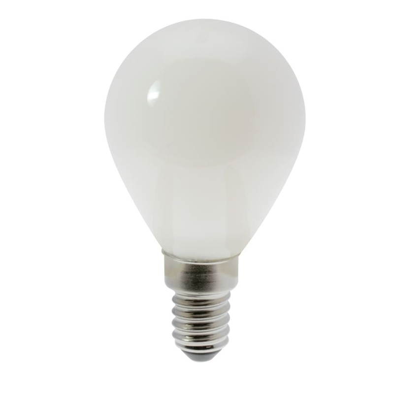 Milky LED Light Bulb G45 E14 6W 580Lm 3000K