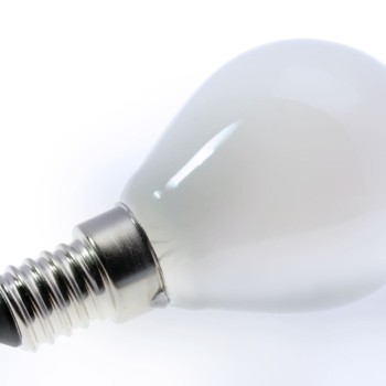 Milky LED Light Bulb G45 E14 6W 660Lm 6000K