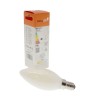 Milky LED Light Bulb C37 E14 6W 4000K