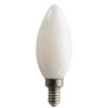 Milky LED Light Bulb C37 E14 6W 6000K