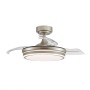 Cristal Record-Mini Moss-Nickel Ανεμιστήρας οροφής LED 35W ΚΩΔ.-85-065-24-002