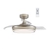 Cristal Record-Mini Moss-Nickel Ανεμιστήρας οροφής LED 35W ΚΩΔ.-85-065-24-002