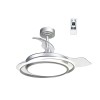 Cristal Record-Antila Mini-Silver Ανεμιστήρας οροφής LED ΚΩΔ.-85-402-40-281