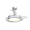 Cristal Record-Antila Mini-Silver Ανεμιστήρας οροφής LED ΚΩΔ.-85-402-40-281