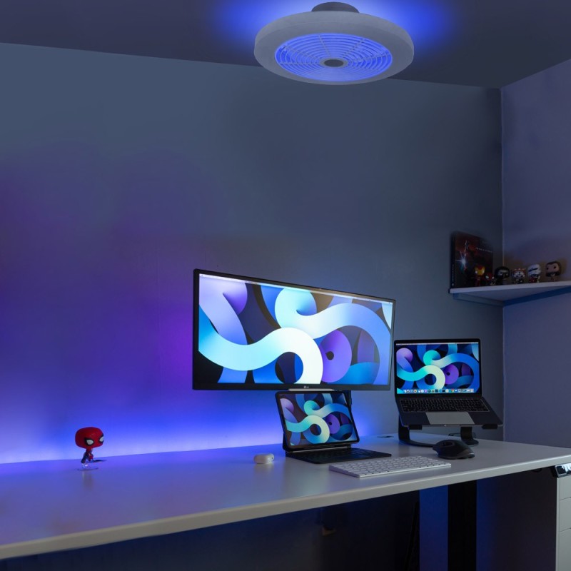 Cristal Record-Moli Ανεμιστήρας οροφής LED - RGB ΚΩΔ.-85-556-32-000