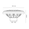 LED Bulb QR111 15W 3000K 1100Lm White