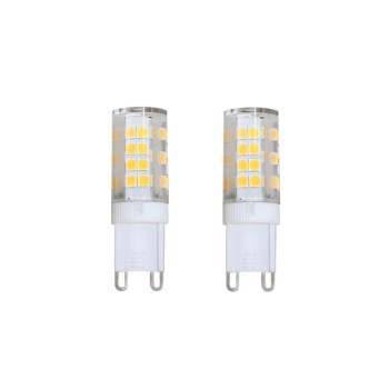 Pack of 2 LED Bulbs G9 3.5W 370Lm 4000K