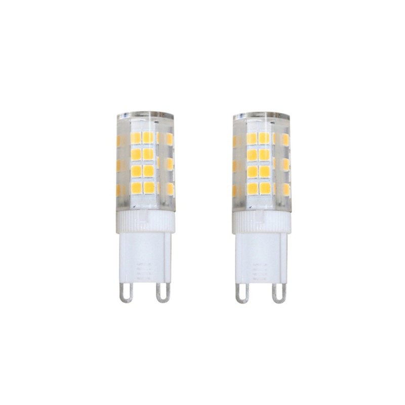 Pack of 2 LED Bulbs G9 3.5W 370Lm 4000K