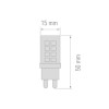 LED Bulb G9 3.5W 350Lm 3000K