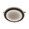 Cristal Record-Halo Φωτιστικό Οροφής LED 36W 3300Lm CCT μαύρο