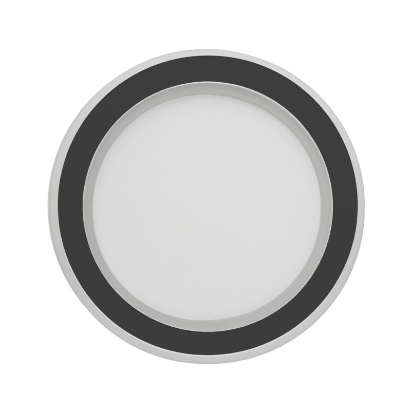 Cristal Record-Halo Φωτιστικό Οροφής LED 36W 3300Lm CCT μαύρο