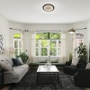 Cristal Record-Halo Φωτιστικό Οροφής LED 36W 3300Lm CCT μαύρο