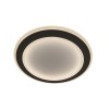 Cristal Record-Halo Φωτιστικό Οροφής LED 36W 3300Lm CCT μαύρο
