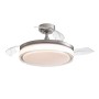 Cristal Record-Ανεμιστήρας οροφής Aneto LED 72W Nickel ΚΩΔ.-85-066-72-002