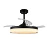 Cristal Record-Ανεμιστήρας οροφής Aneto LED 72W 7920Lm Μαύρο ΚΩΔ.-85-066-72-180