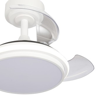 Cristal Record-Ανεμιστήρας οροφής Antila Mini XS LED 35W Λευκό ΚΩΔ.-85-403-40-100
