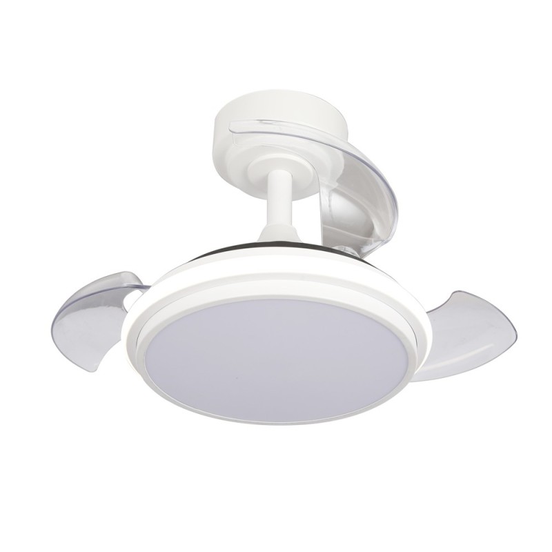 Cristal Record-Ανεμιστήρας οροφής Antila Mini XS LED 35W Λευκό ΚΩΔ.-85-403-40-100